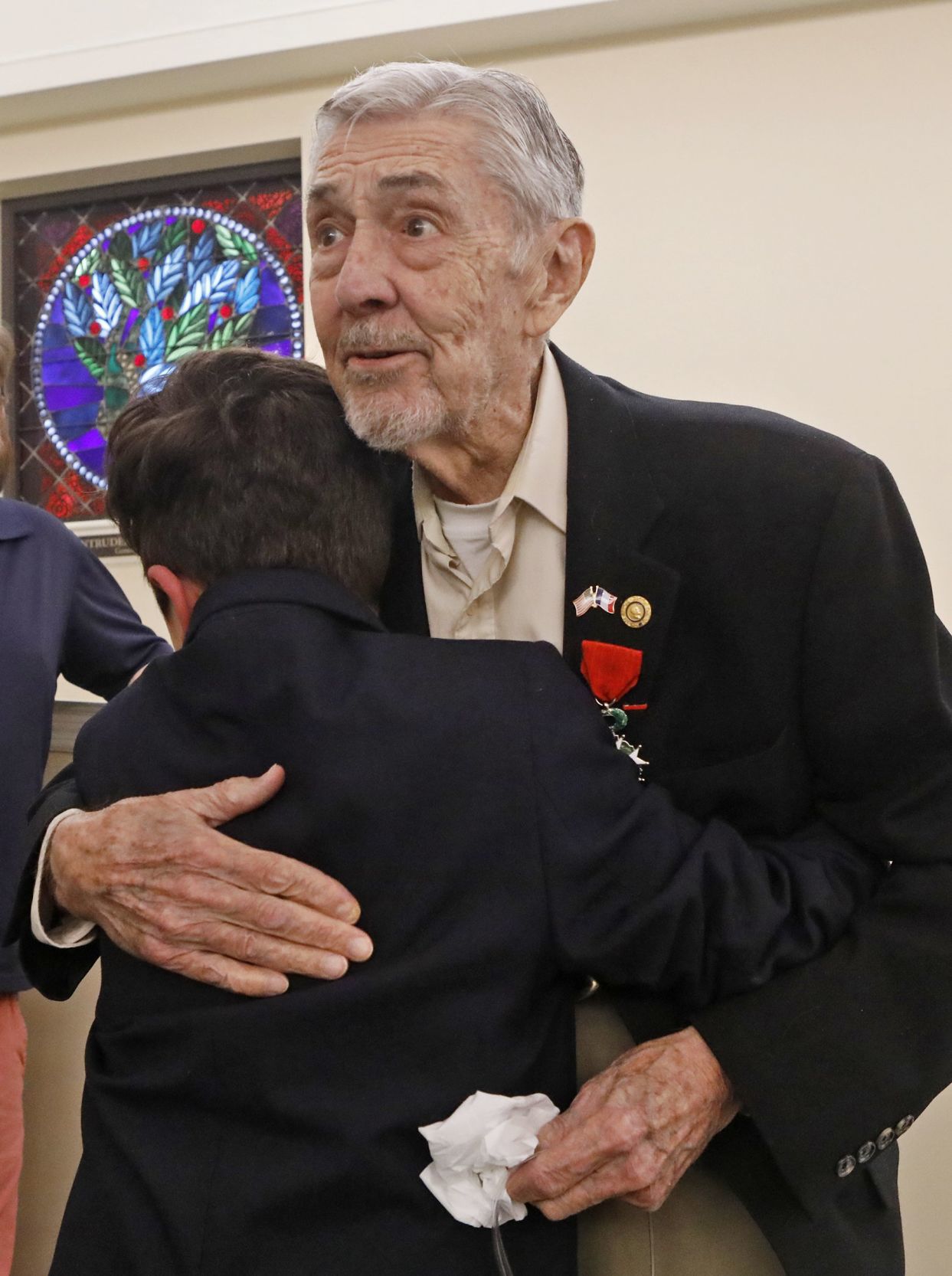 Tony Snyder receives the French Legion of Honor